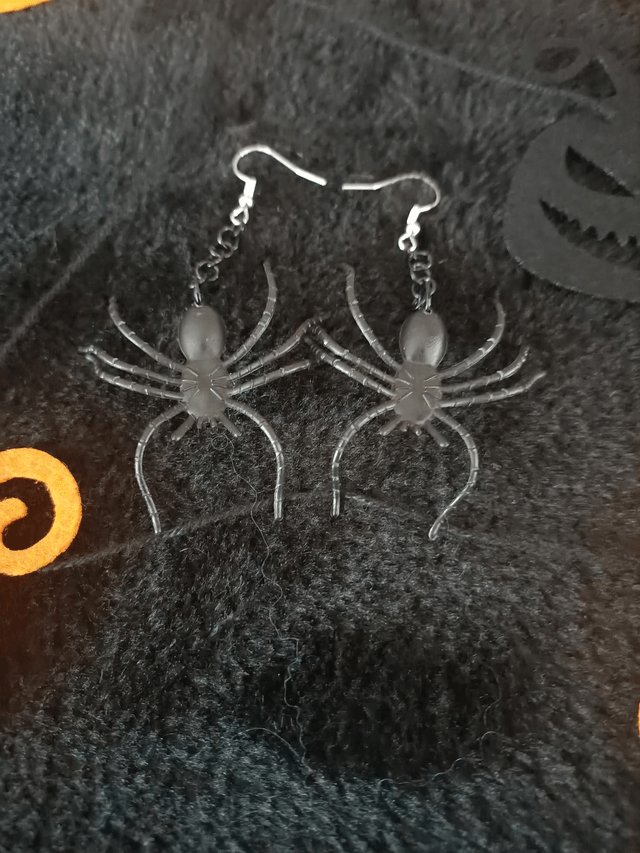 Boucles d'oreilles Araignées