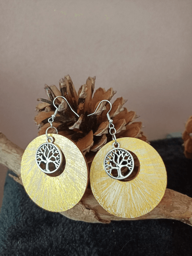 Boucles d'oreilles Arbre de vie