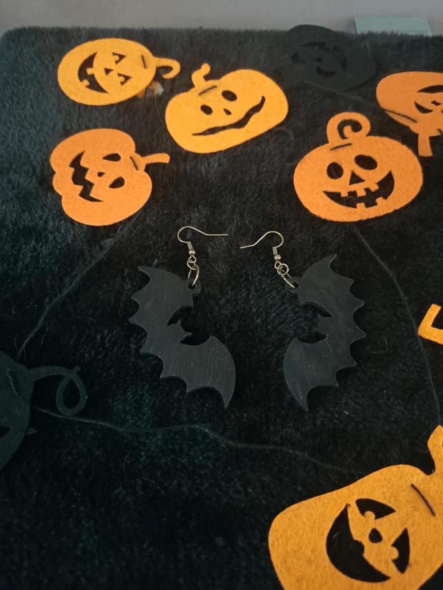 Boucles d'oreilles chauves-souris 