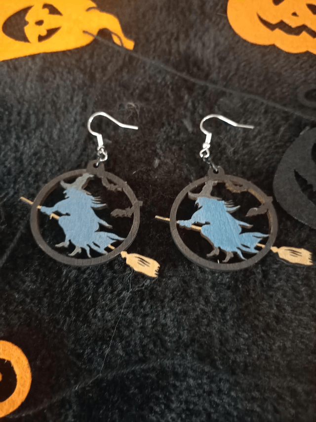 Boucles d'oreilles sorcières