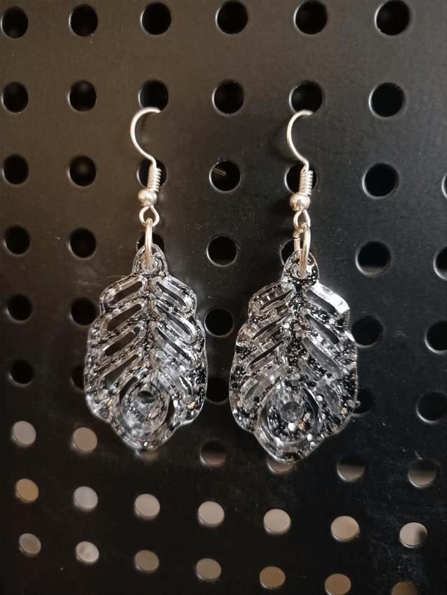 Boucles d'oreilles paillettes 
