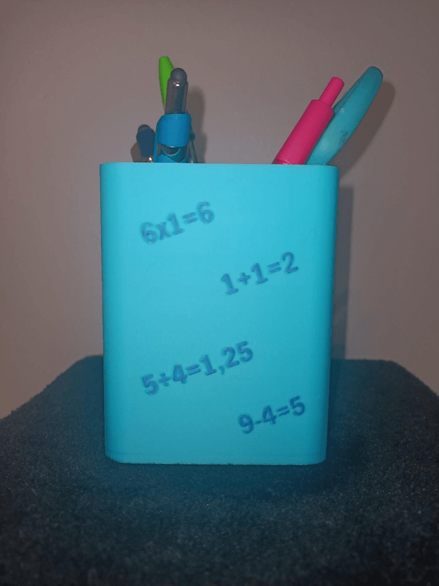 Pot à crayons 