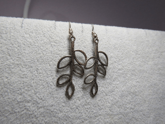 Boucles d'oreilles Feuilles 