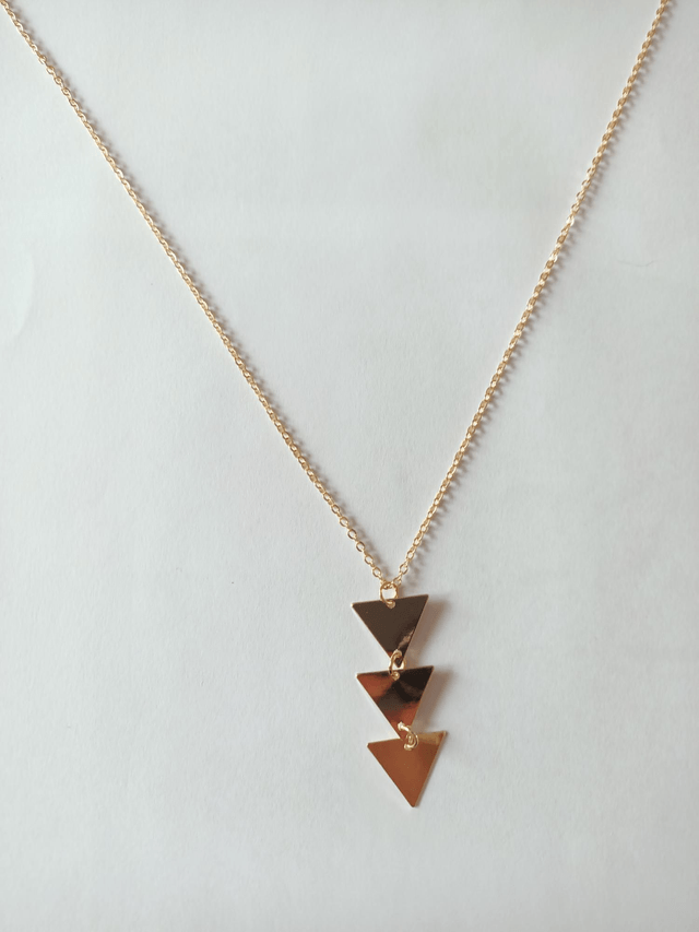 Sautoir douceur Triangles