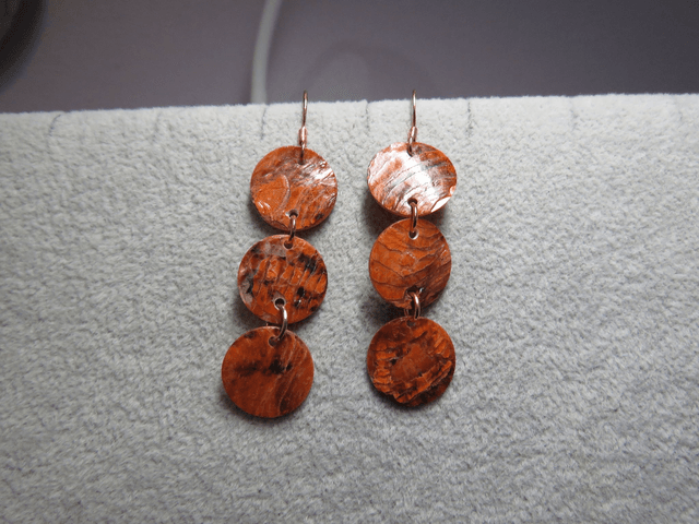 Boucles d'oreilles nacre 