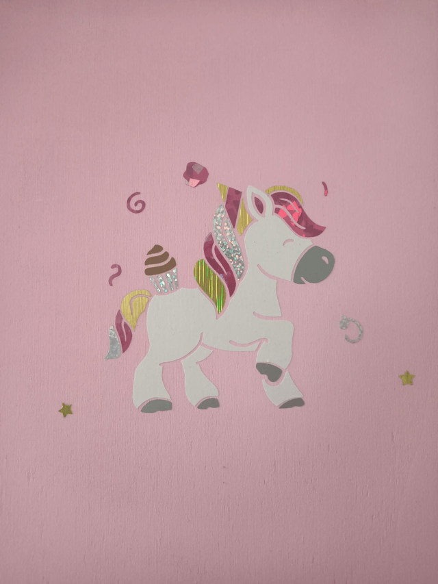Tableau J'peux pas j'ai LICORNE 🦄