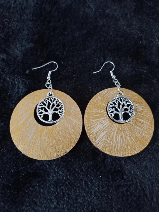 Boucles d'oreilles Arbre de vie