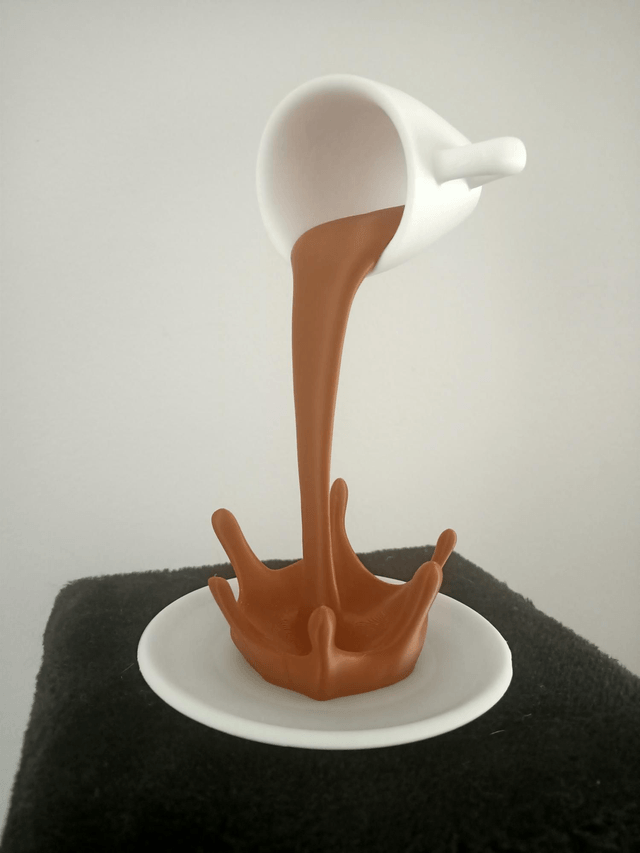 Tasse suspendu 