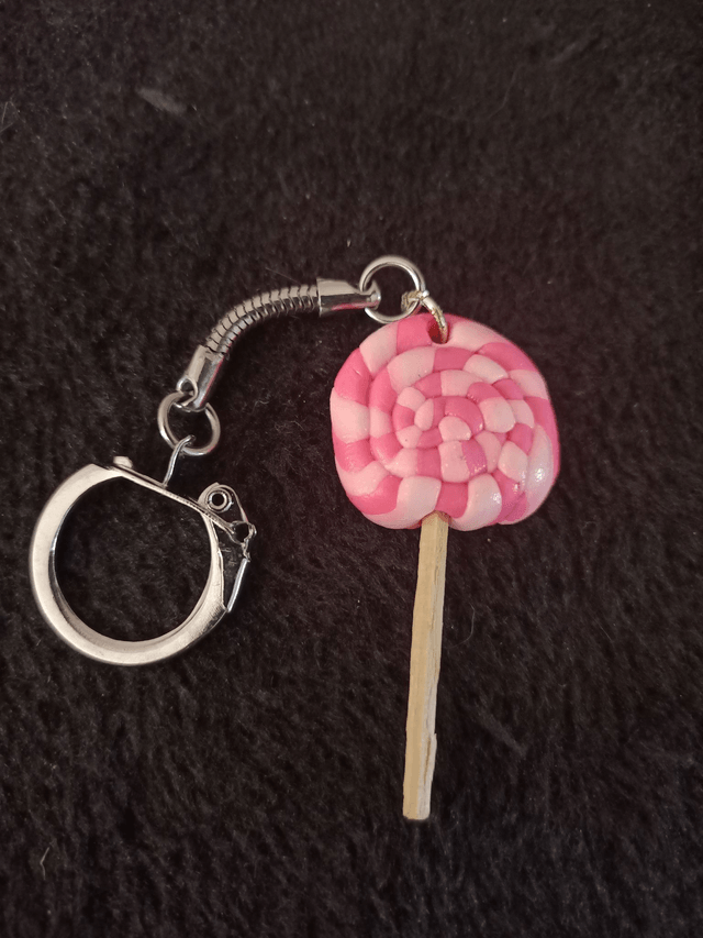 Porte clés SUCETTE ROSE 