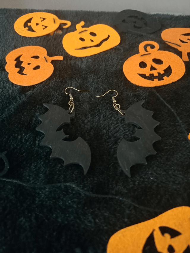 Boucles d'oreilles chauves-souris 