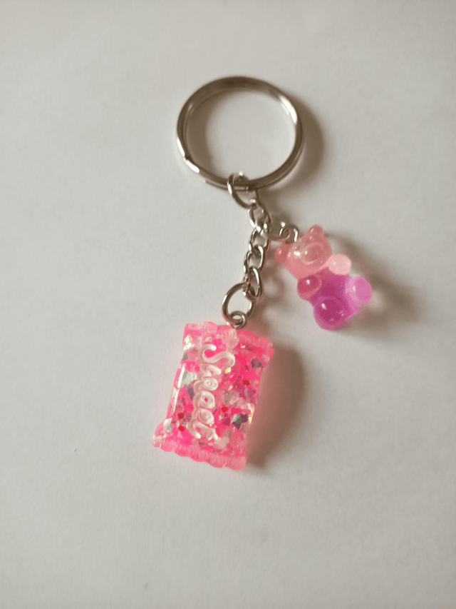 Porte clés bonbons 