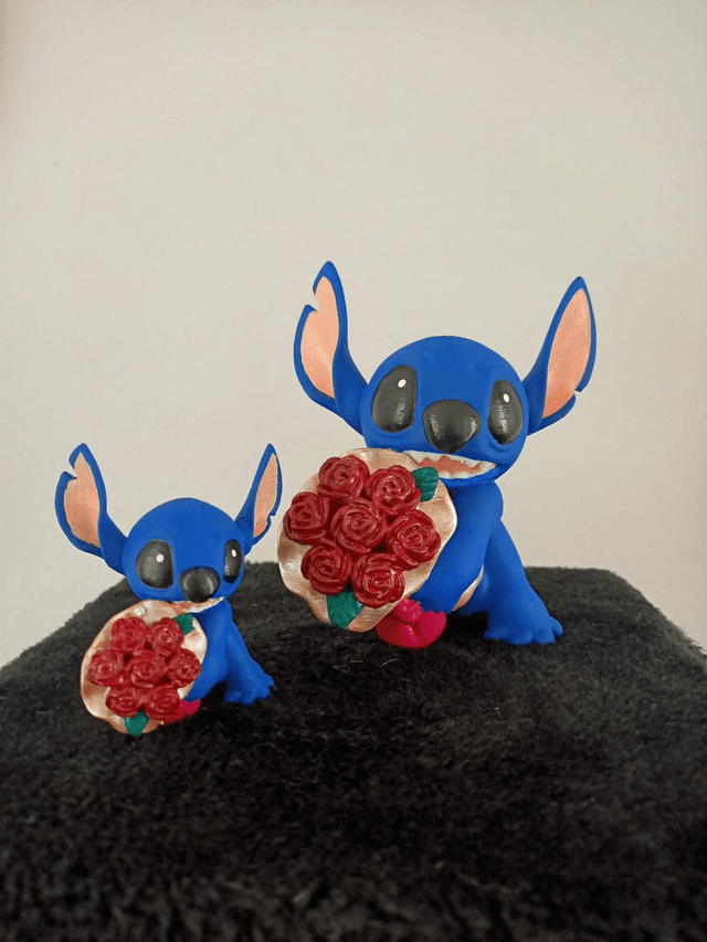 Figurine bleu 