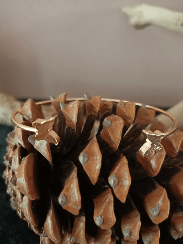 Bracelet doré papillons