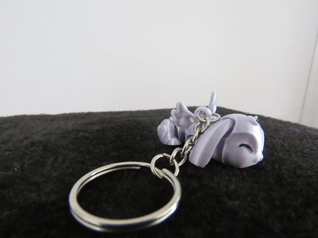 Porte-clé Lapin Ailé Articulé