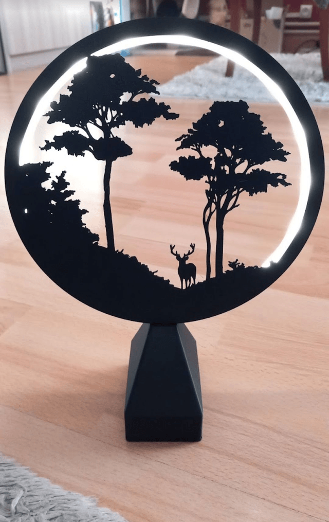Lampe 3D