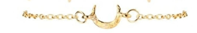 Bracelet lune  - 23 cm 