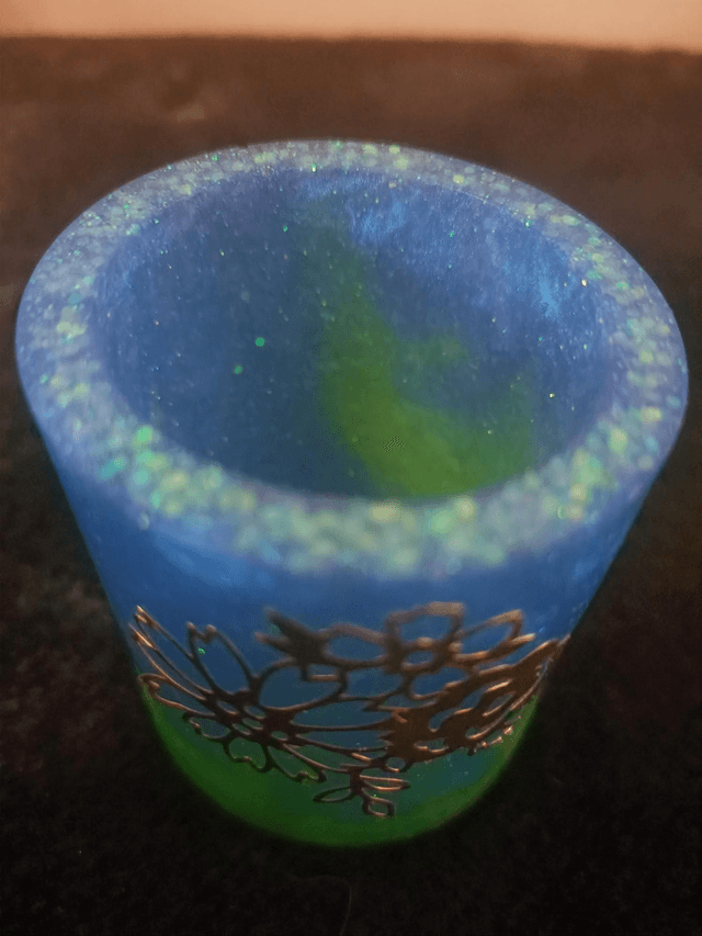 Pot deux couleurs - 6 cm