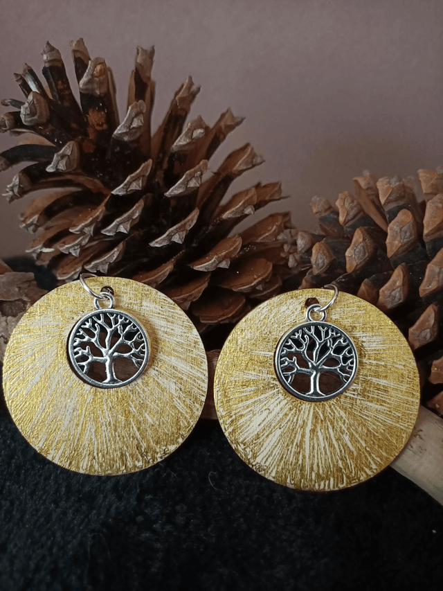 Boucles d'oreilles Arbre de vie