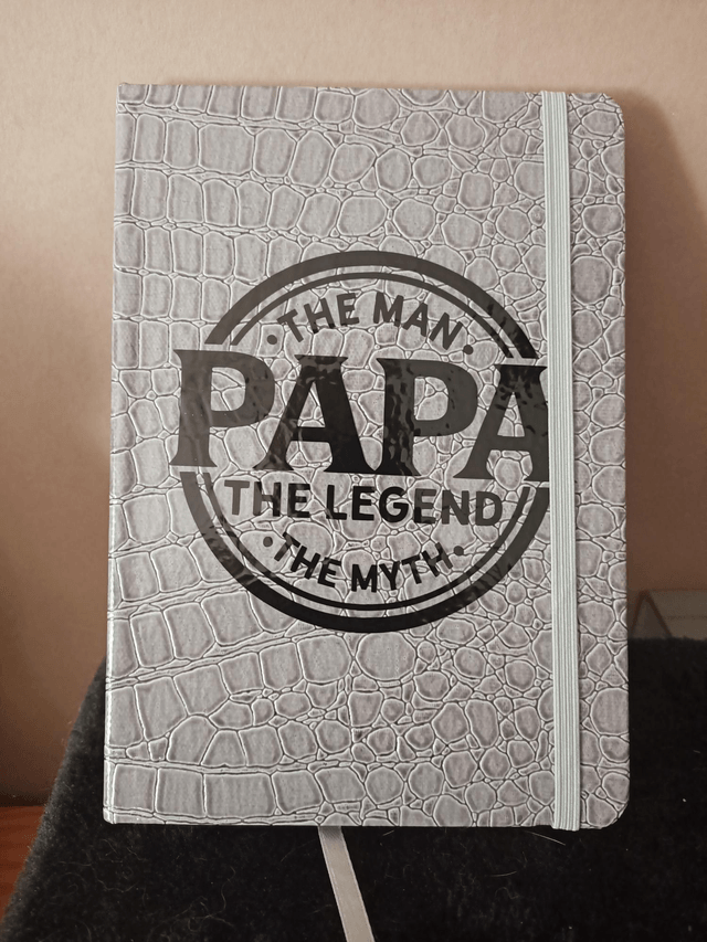 Bloc notes Papa The Legend 