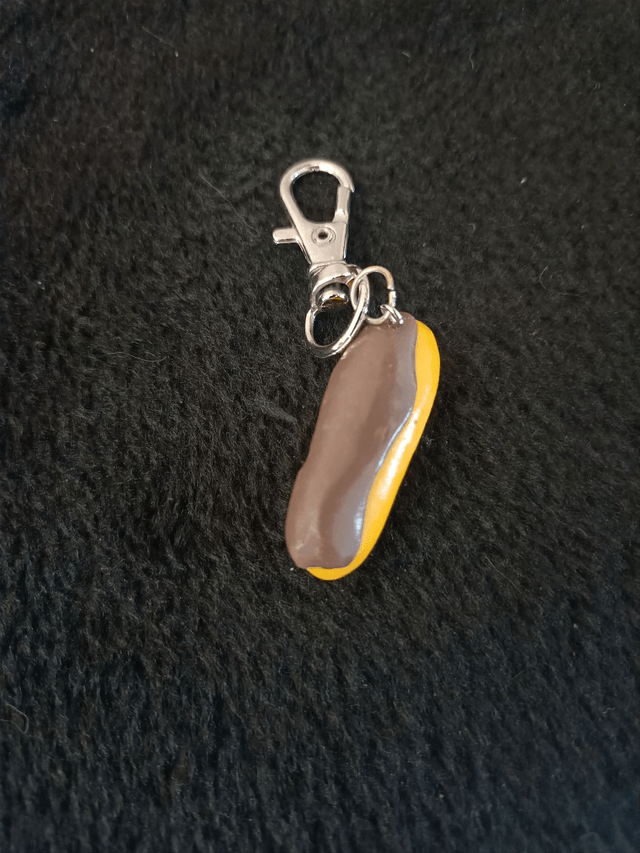 Porte clés ECLAIR AU CHOCOLAT 