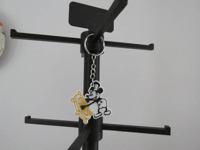 Porte-clé Mickey Steamboat Willie