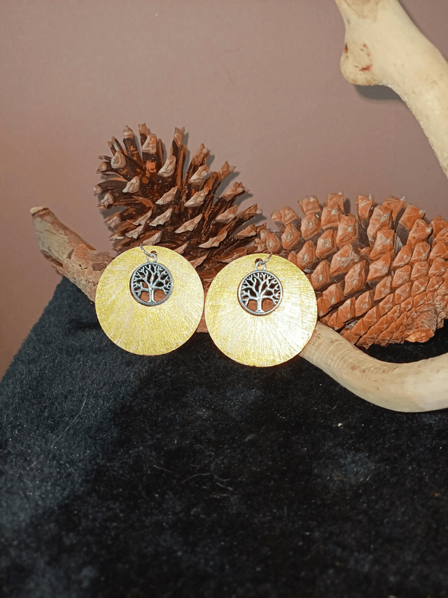 Boucles d'oreilles Arbre de vie