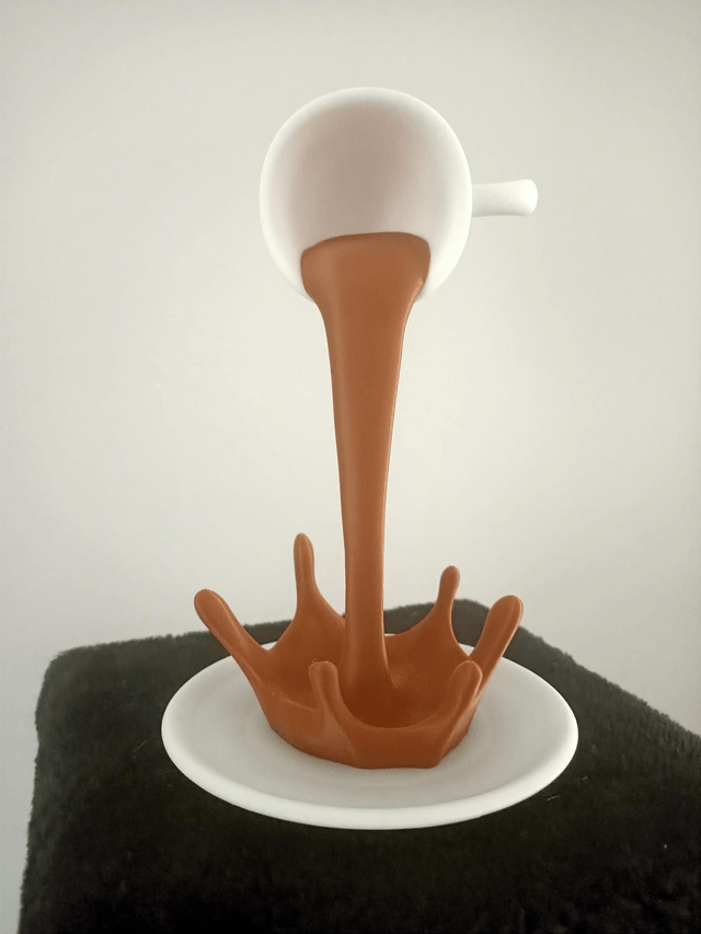 Tasse suspendu 