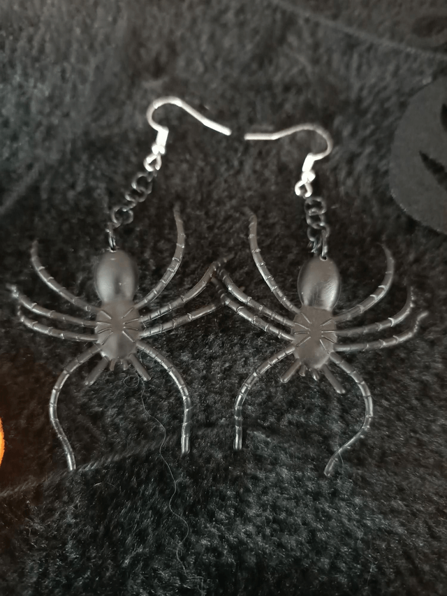 Boucles d'oreilles Araignées