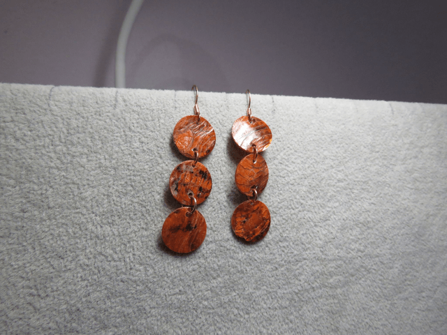 Boucles d'oreilles nacre 