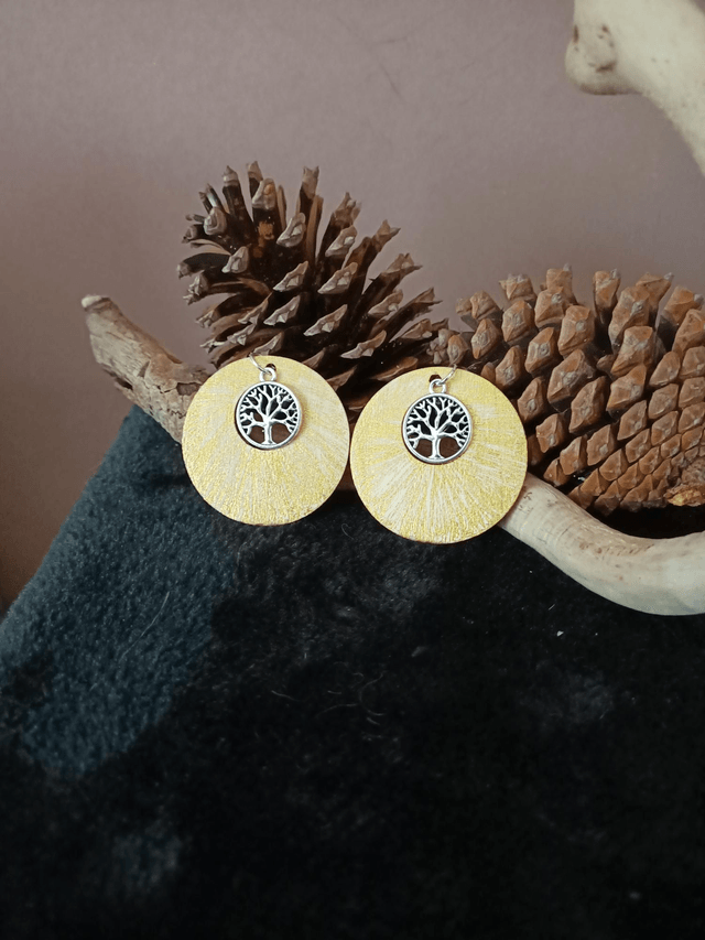 Boucles d'oreilles Arbre de vie
