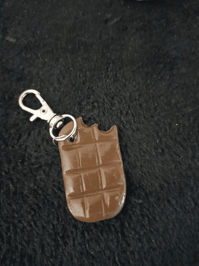 Porte clés TABLETTE DE CHOCOLAT