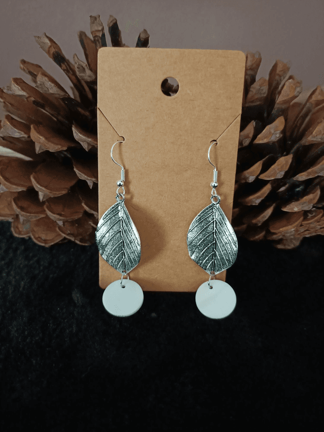 Boucles d&#039;oreilles feuilles 