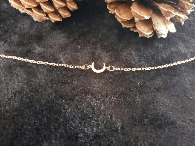 Bracelet lune  - 23 cm 