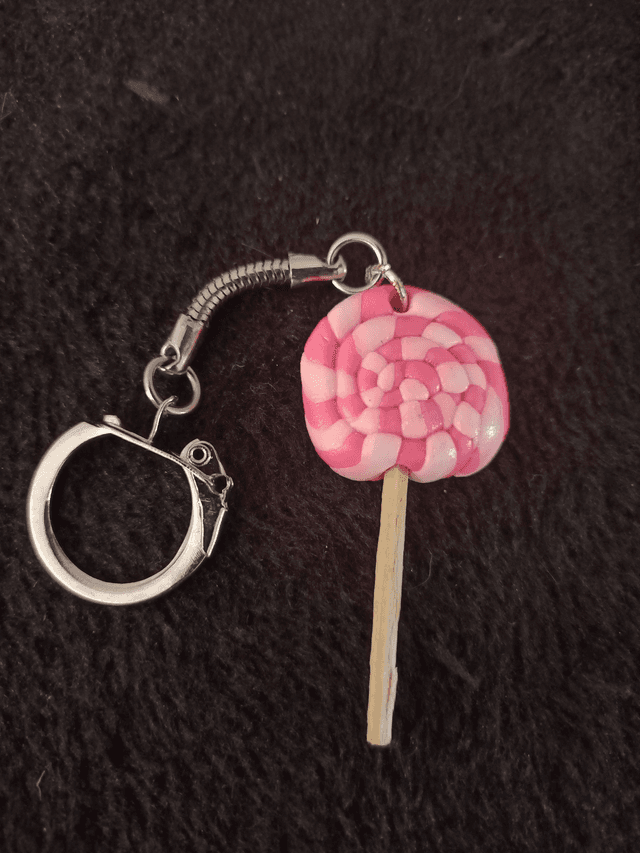 Porte clés SUCETTE ROSE 