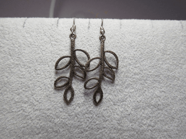 Boucles d&#039;oreilles Feuilles 