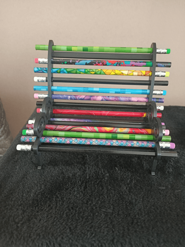 Banc crayons