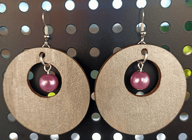 Boucles d&#039;oreilles argentées 