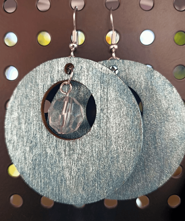 Boucles d&#039;oreilles en Bois 
