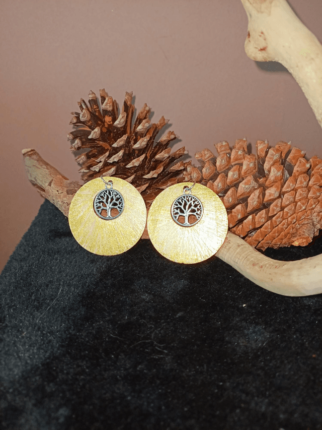 Boucles d&#039;oreilles Arbre de vie