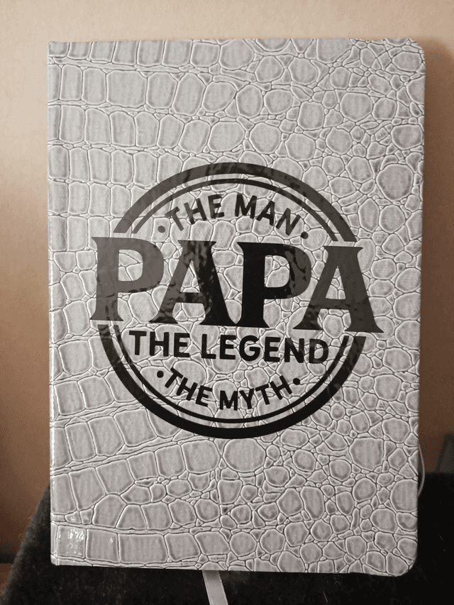 Bloc notes Papa The Legend 
