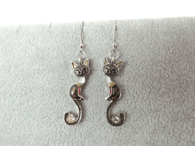 Boucles d&#039;oreilles chats 